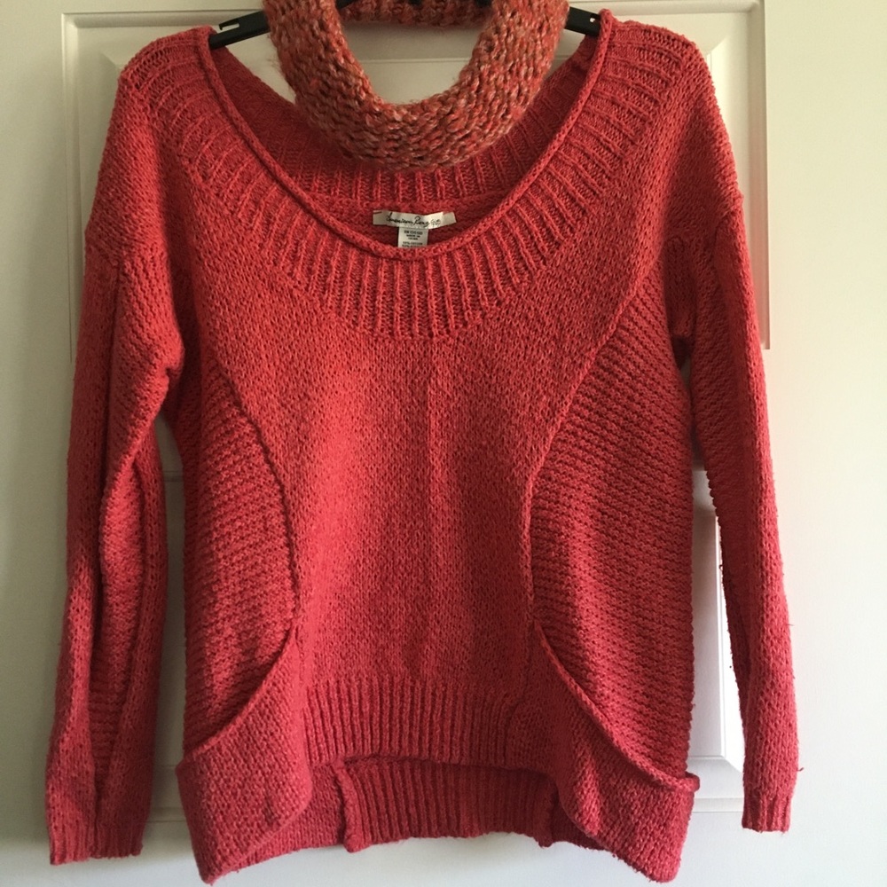 Hot Pink Sweater & Accessories Bundle